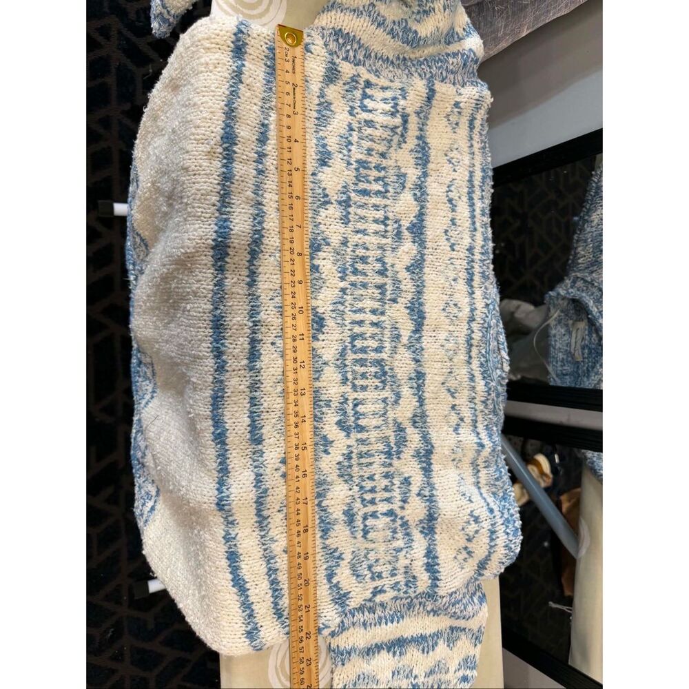 New Free People Dani Pattern Sweater Size XS - Picture 9 of 11